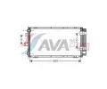 Kondenz�tor klimatizace&nbsp;AVA Clever Choice&nbsp;&dash;&nbsp;AVA TO5395D