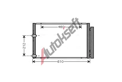 AVA QUALITY COOLING Kondenztor klimatizace AVA TO5429D, TO5429D