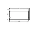 Kondenztor klimatizace AVA QUALITY COOLING ‐ AVA TO5576D