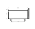Kondenztor klimatizace AVA QUALITY COOLING ‐ AVA TO5660D