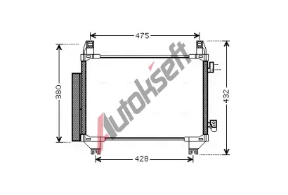 AVA QUALITY COOLING Kondenztor klimatizace AVA TO5665D, TO5665D