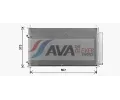 Kondenz�tor klimatizace&nbsp;AVA Clever Choice&nbsp;&dash;&nbsp;AVA TO5773D