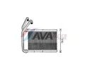 AVA QUALITY COOLING Výměník tepla vnitřního vytápění AVA TO6781, TO6781