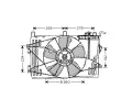 Vtrk chlazen motoru AVA QUALITY COOLING ‐ AVA TO7508
