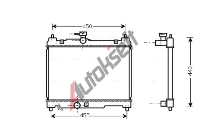 AVA QUALITY COOLING Chladi vody AVA TOA2251, TOA2251