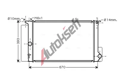 AVA QUALITY COOLING Chladi vody AVA TOA2397, TOA2397