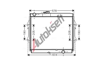 AVA QUALITY COOLING Chladi vody AVA TOA2642, TOA2642