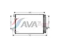 Kondenztor klimatizace AVA QUALITY COOLING ‐ AVA TOA5409D
