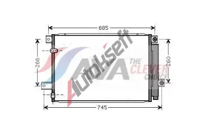 AVA QUALITY COOLING Kondenztor klimatizace ** CLEVER FIT ** AVA TOA5409D, TOA5409D