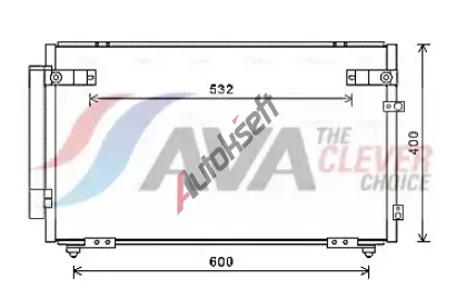 AVA Clever Choice Kondenz�tor klimatizace ** CLEVER FIT ** AVA TOA5621D, TOA5621D
