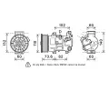 Kompresor klimatizace AVA QUALITY COOLING ‐ AVA TOAK683