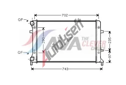 AVA QUALITY COOLING Chladič vody ** CLEVER FIT ** AVA VN2228, VN2228 AVA QUALITY COOLING Chladič vody ** CLEVER FIT ** AVA VN2228, VN2228
