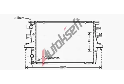 AVA QUALITY COOLING Chladi vody AVA VN2230, VN2230