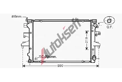 AVA QUALITY COOLING Chladi vody AVA VN2232, VN2232
