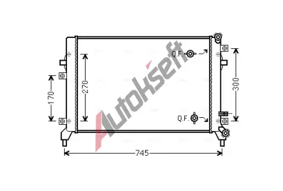 AVA QUALITY COOLING Chladi vody AVA VN2295, VN2295
