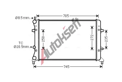 AVA QUALITY COOLING Chladi vody AVA VN2359, VN2359