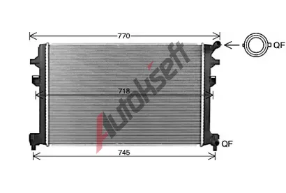 AVA QUALITY COOLING Chladi vody AVA VN2426, VN2426