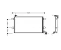 Kondenztor klimatizace AVA QUALITY COOLING ‐ AVA VN5137