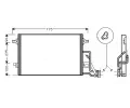 Kondenztor klimatizace AVA QUALITY COOLING ‐ AVA VN5189
