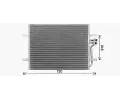 Kondenztor klimatizace AVA QUALITY COOLING ‐ AVA VN5418