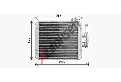 AVA QUALITY COOLING Vmnk tepla vnitnho vytpn AVA VN6434, VN6434