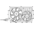 Vtrk chlazen motoru AVA QUALITY COOLING ‐ AVA VN7528