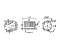 Vnitn ventiltor AVA QUALITY COOLING ‐ AVA VN8350