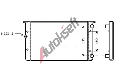 AVA QUALITY COOLING Chladi vody AVA VNA2105, VNA2105