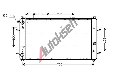 AVA QUALITY COOLING Chladi vody AVA VNA2114, VNA2114