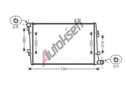 AVA QUALITY COOLING Chladi vody AVA VNA2255, VNA2255