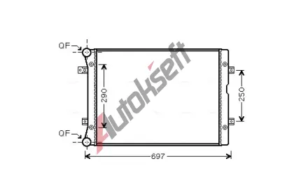 AVA QUALITY COOLING Chladi vody AVA VNA2283, VNA2283