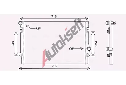 AVA QUALITY COOLING Chladi vody AVA VNA2336, VNA2336