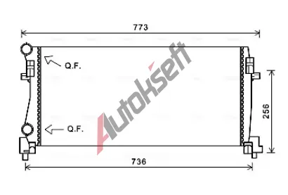 AVA QUALITY COOLING Chladi vody AVA VNA2340, VNA2340