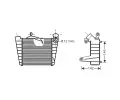 Chladi� vzduchu intercooler&nbsp;AVA QUALITY COOLING&nbsp;&dash;&nbsp;AVA VNA4213