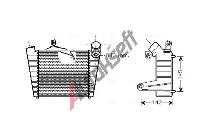 AVA QUALITY COOLING Chladi� vzduchu intercooler AVA VNA4213, VNA4213