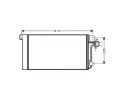 Kondenztor klimatizace AVA QUALITY COOLING ‐ AVA VNA5236D