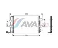 Kondenz�tor klimatizace&nbsp;AVA Clever Choice&nbsp;&dash;&nbsp;AVA VNA5252