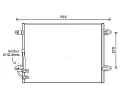 Kondenztor klimatizace AVA QUALITY COOLING ‐ AVA VNA5323