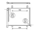 Kondenztor klimatizace AVA QUALITY COOLING ‐ AVA VNA5327D