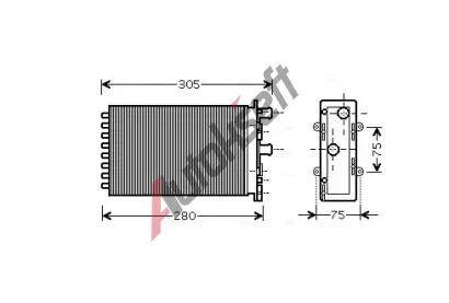AVA QUALITY COOLING Vmnk tepla vnitnho vytpn AVA VNA6239, VNA6239