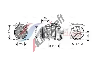 AVA QUALITY COOLING Kompresor klimatizace ** CLEVER FIT ** AVA VNAK240, VNAK240 AVA QUALITY COOLING Kompresor klimatizace ** CLEVER FIT ** AVA VNAK240, VNAK240