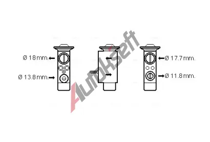 AVA QUALITY COOLING Expanzn ventil - klimatizace AVA VO1162, VO1162