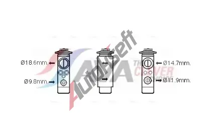 AVA QUALITY COOLING Expanzn ventil klimatizace AVA VO1172, VO1172