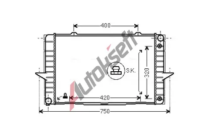 AVA Clever Choice Chladič vody AVA VO2092, VO2092 AVA Clever Choice Chladič vody AVA VO2092, VO2092
