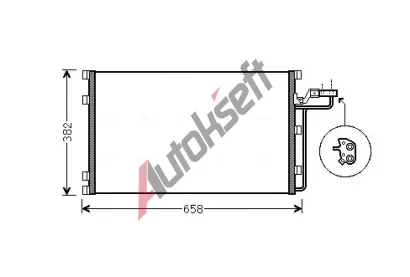 AVA QUALITY COOLING Kondenztor klimatizace AVA VO5139, VO5139