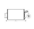 Kondenztor klimatizace AVA QUALITY COOLING ‐ AVA VO5149