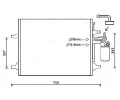 Kondenztor klimatizace AVA QUALITY COOLING ‐ AVA VO5166D