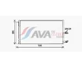 Kondenz�tor klimatizace&nbsp;AVA Clever Choice&nbsp;&dash;&nbsp;AVA VO5194D