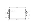 Chladi vzduchu intercooler AVA QUALITY COOLING ‐ AVA VOA4137