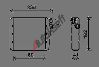 AVA QUALITY COOLING Vmnk tepla vnitnho vytpn AVA VOA6163, VOA6163